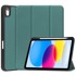 COREPARTS TPU futrola Caster s tri preklopa, za Apple iPad 10th Gen 10.9", tamno zelena